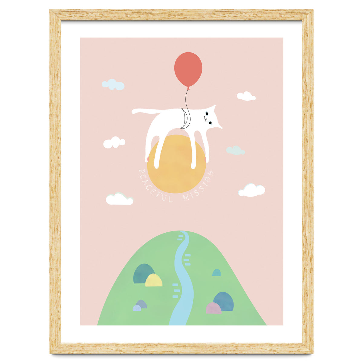 PEACEFUL MISSION CAT