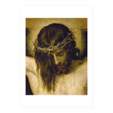 Crucified Christ (detail of the head). Cristo crucificado. Madrid, Prado museum. (Print Only) thumbnail