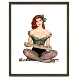 Pinup Sexy Girl Selling Cigarettes thumbnail