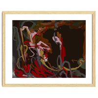 Abstract Fluidity oil painting