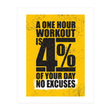 A one hour workout (Print Only) thumbnail