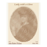 Lady With A Glove – John Robert Dicksee (before 1905) (Print Only) thumbnail