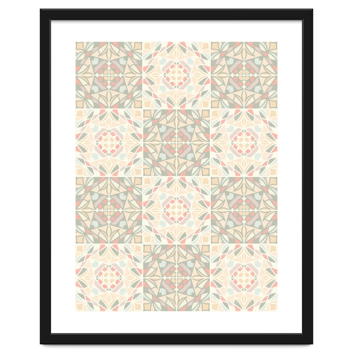 Kaleido Glass Pastels Tiles