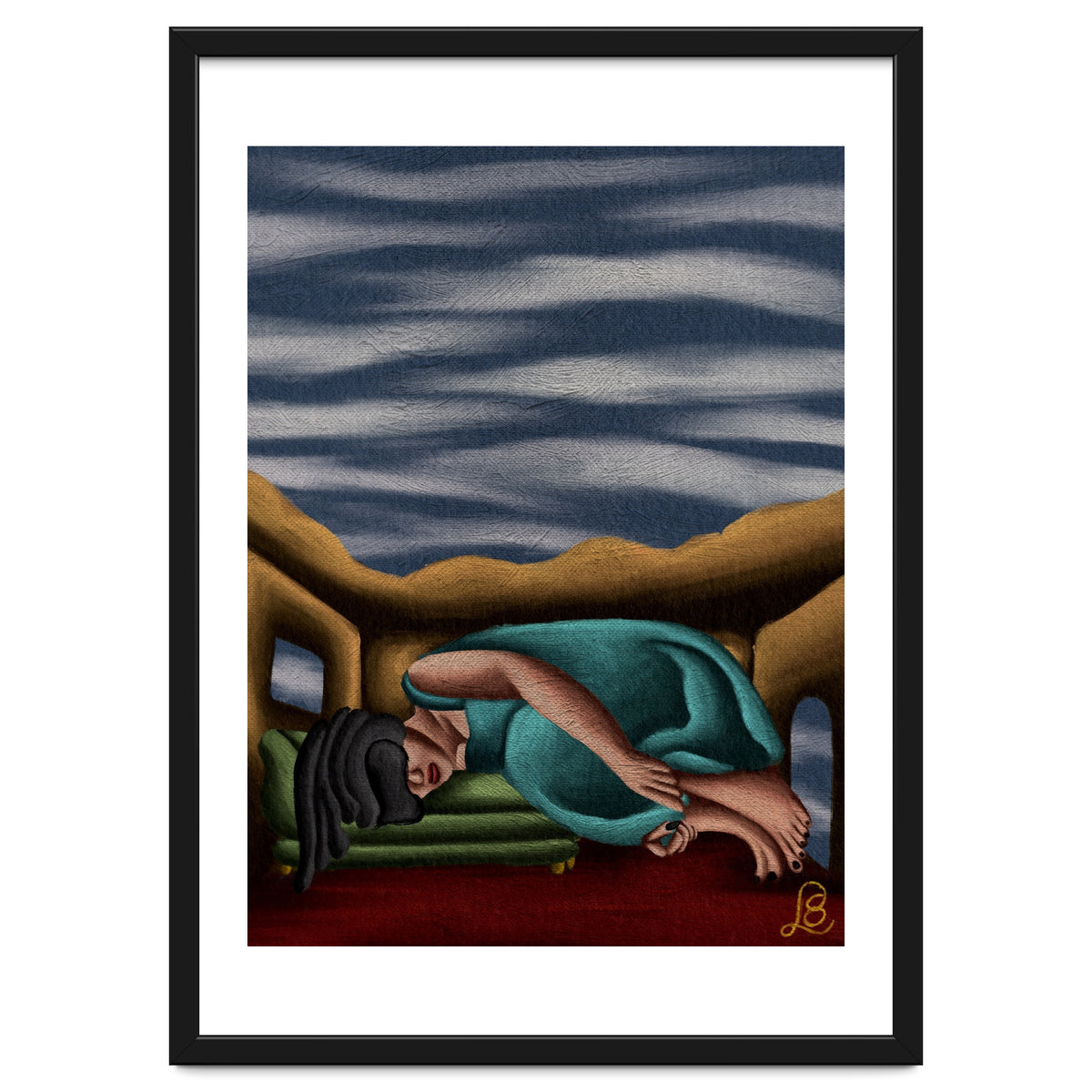 "Still Big, Still Heavy" (oil painting version)