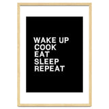 Wake up. Cook. Eat. Sleep. Repeat. thumbnail