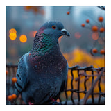 Pigeon With Water Droplets  (Print Only) thumbnail