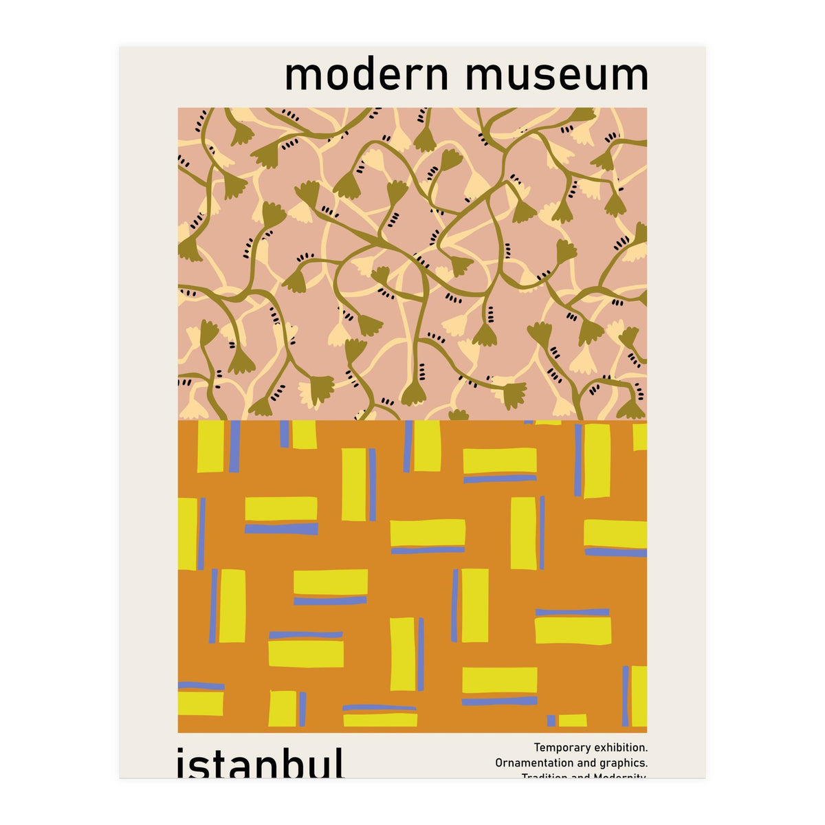 modern museum istanbul (Print Only)