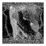 Black Glitter Agate Texture 04  (Print Only) thumbnail