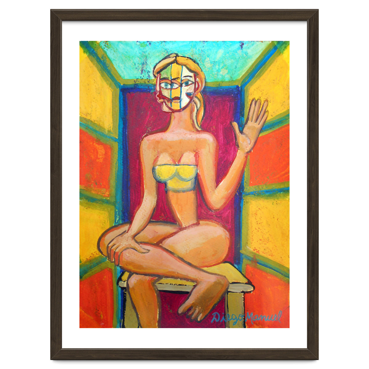 Mujer En La Silla 11