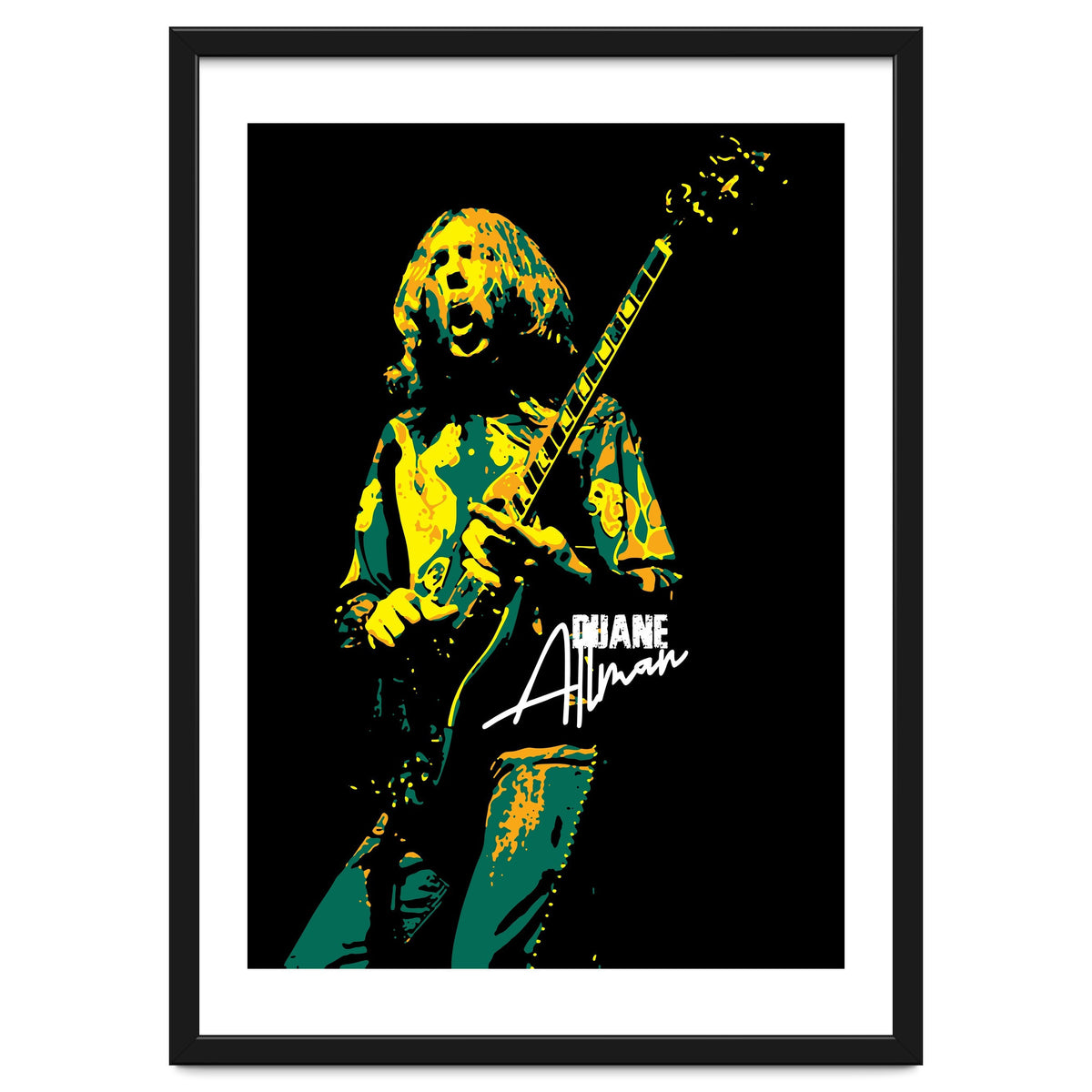 Duane Allman American Rock and Blues Guitarist 2