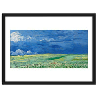 Wheatfield under Thunderclouds. Date: July 1890, Auvers-sur-Oise. Dimensions: 50.4 cm x 101.3 cm,...