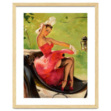 Pinup Girl On A Chariot Fast Ride thumbnail