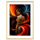 The Beauty of a Woman in an Exotic Pose thumbnail