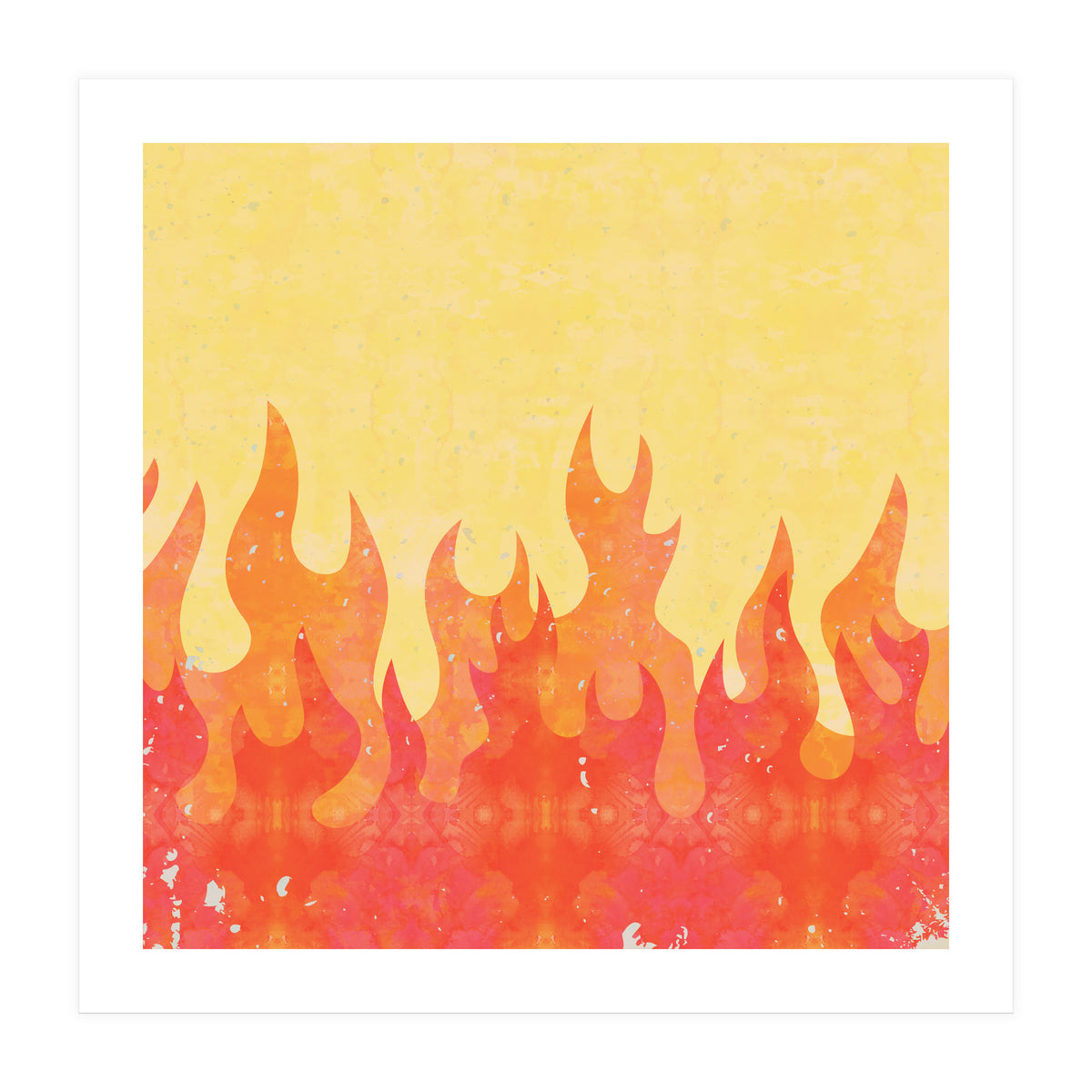 Fiery Grill (Print Only)