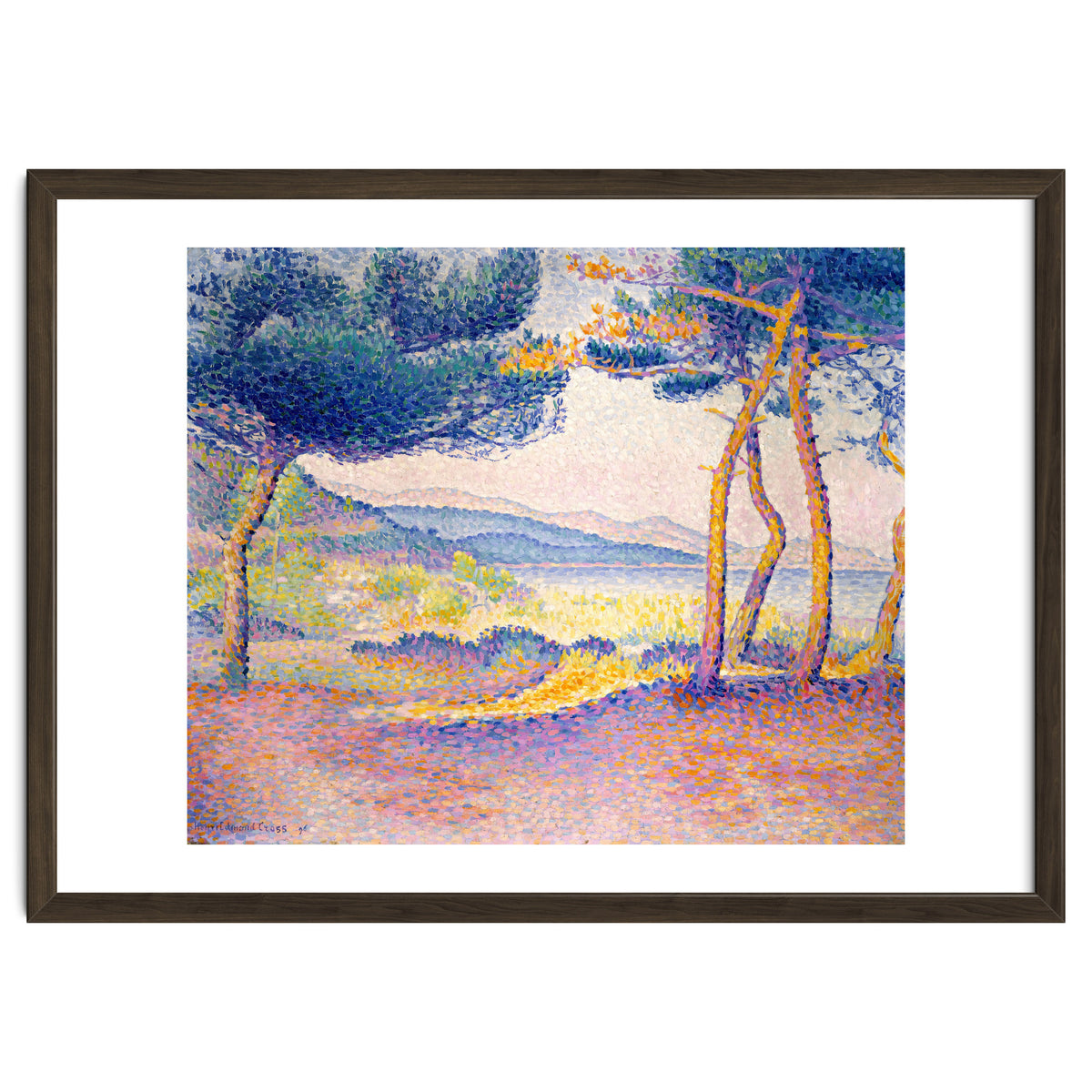 Pines Along the Shore.