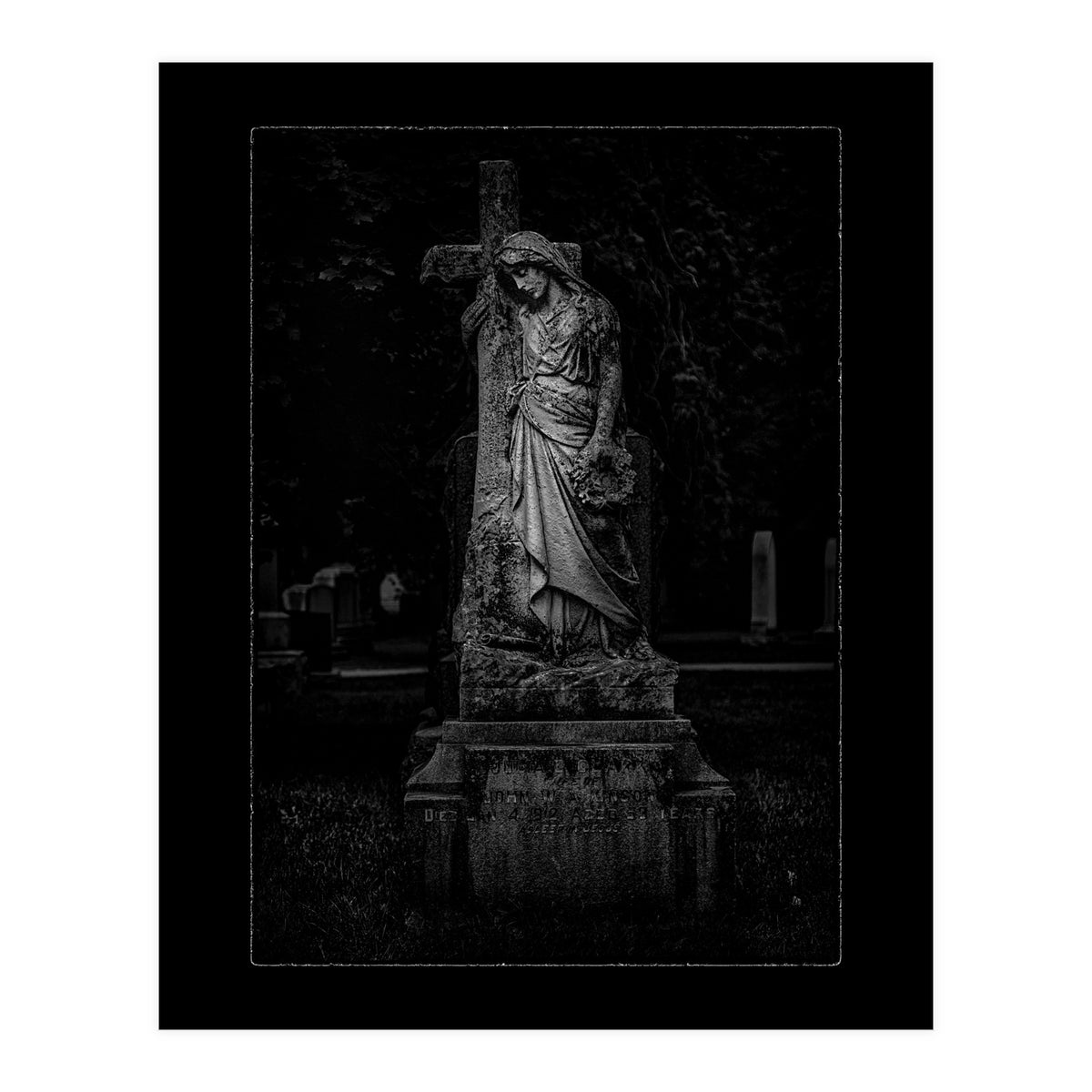 Tombstone Shadow No 34 with Border (Print Only)