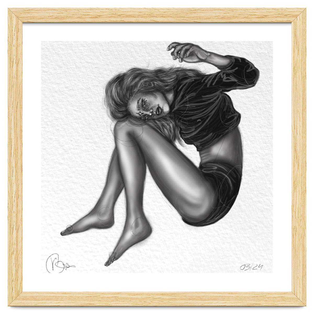 Verrenkung auf Bequem