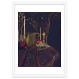 Dark Baroque Table still life moody still life oils thumbnail