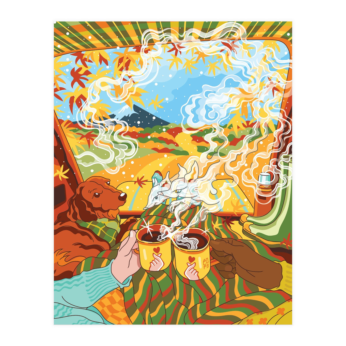 Foxy Trip (Print Only)