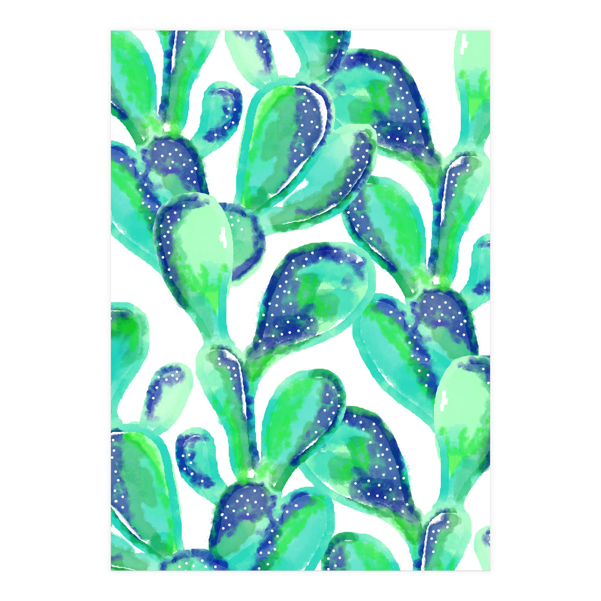 Cactus Life #society6 #decor #buyart  (Print Only)