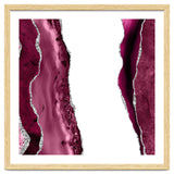 Burgundy & Silver Agate Texture 06 thumbnail