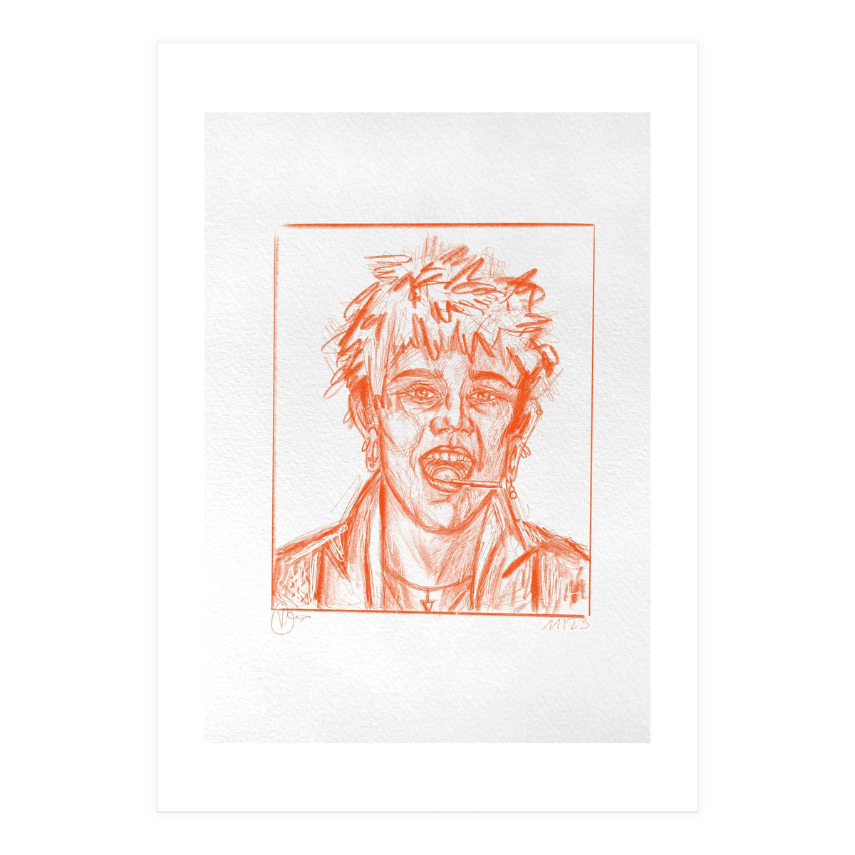 süßsaurer lollipop (Print Only)