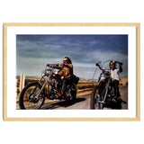 DENNIS HOPPER and PETER FONDA in EASY RIDER (1969), directed by DENNIS HOPPER. thumbnail