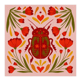 Beetle And Flowers (Print Only) thumbnail