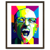 Chester Bennington Lingkin Park Pop Art Wpap