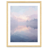 Ethereal Misty Lakeside at Dawn