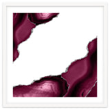 Burgundy & Silver Agate Texture 08 thumbnail