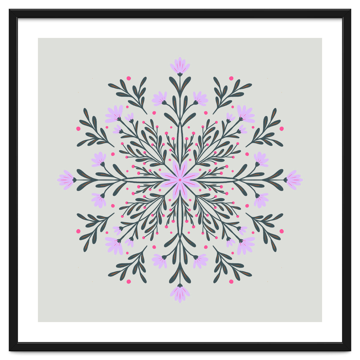 Spring Flowers Mandala