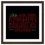In This Kitchen We Count Memories Not Calories thumbnail