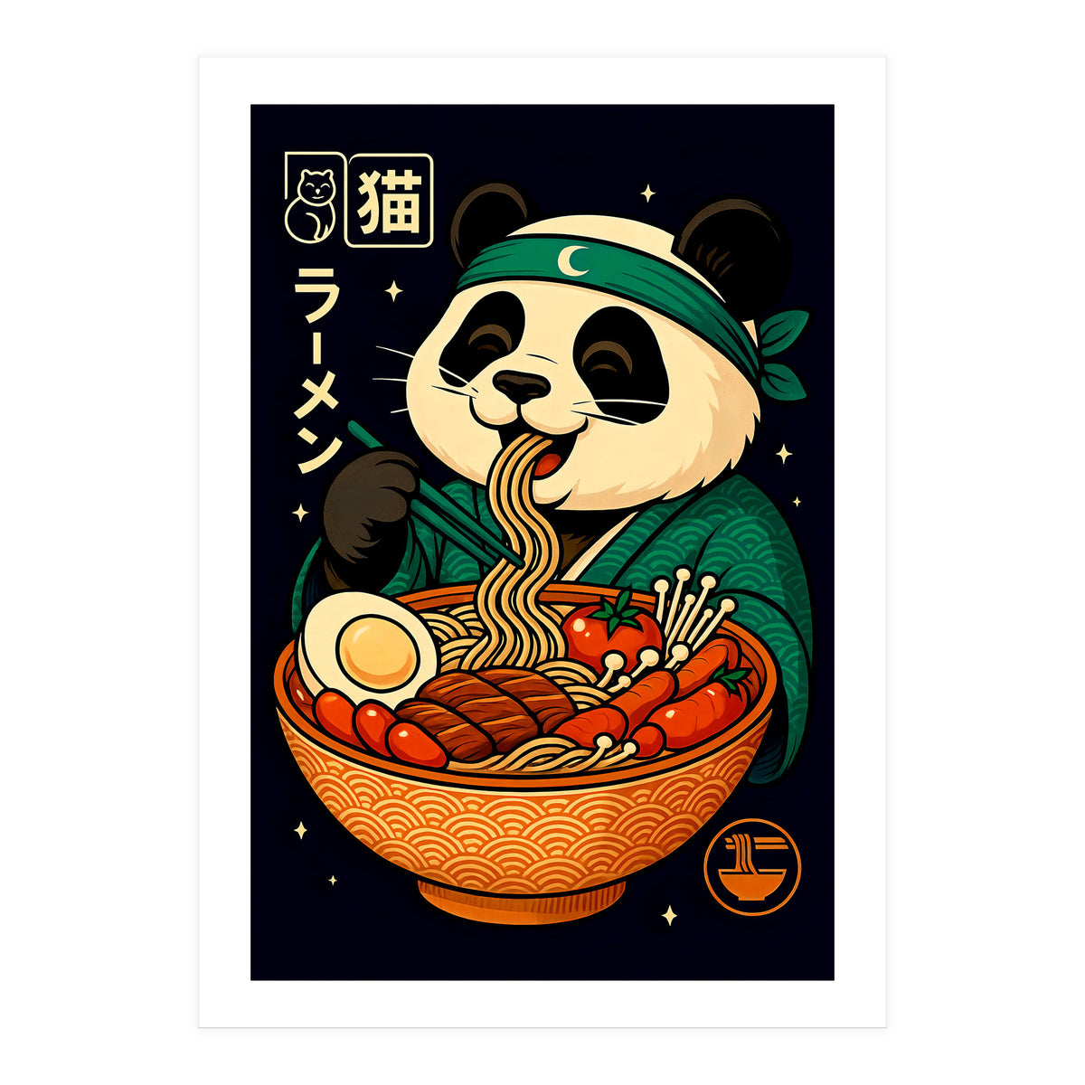 Ramen Panda (Print Only)