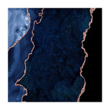 Navy & Rose Gold Agate Texture 15  (Print Only) thumbnail