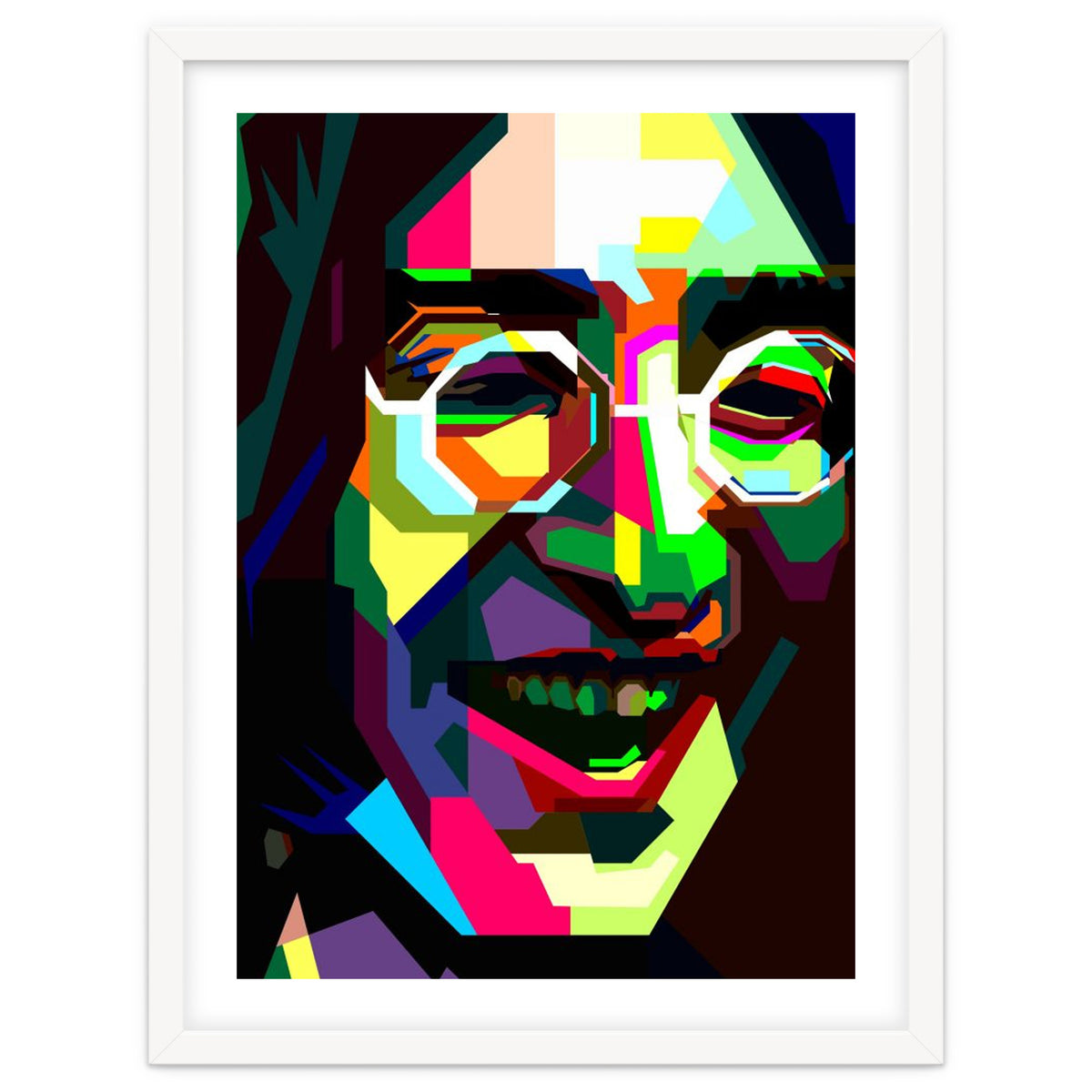 John Lennon English Rock And Roll Pop Art Wpap