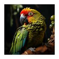 Vibrant Macaw Parrot  (Print Only)