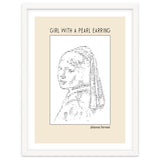 Girl With A Pearl Earring Johannes Vermeer Ascii Art thumbnail