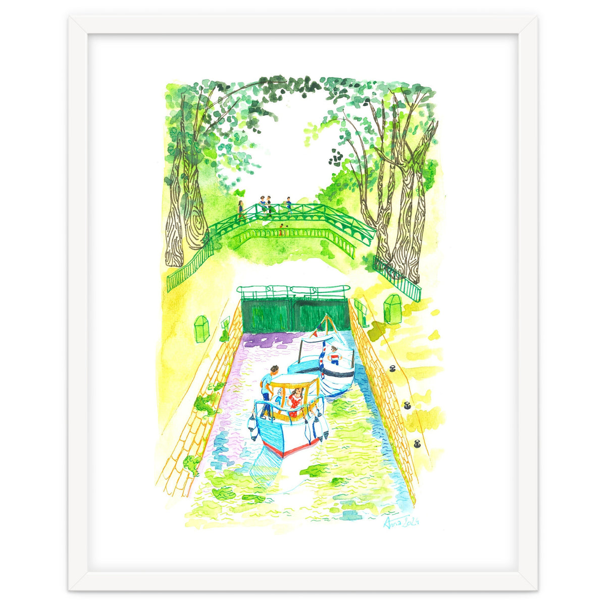 Paris Saint-Martin canal