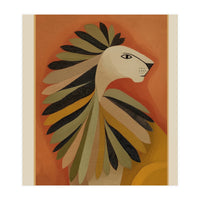 Leaf Mane Lion II (Print Only)