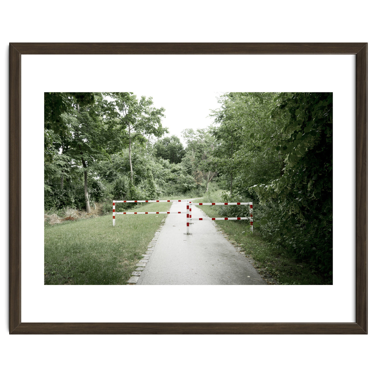 Entrance to the green park