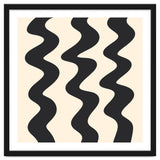 Squiggly Lines - monochrome thumbnail