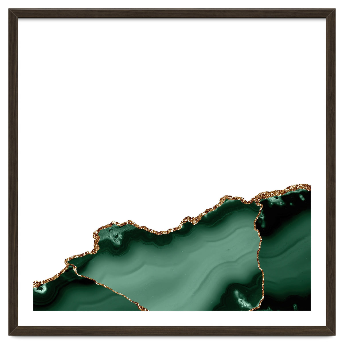 Emerald & Gold Agate Texture 10