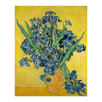 Irises. Date: May 1890, Saint-Rémy-de-Provence. Dimensions: 92.7 cm x 73.9 cm, 111.5 cm x 92.9 cm. (Print Only)