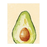 Avocado Half, Fresh Food Kitchen Art (Print Only) thumbnail
