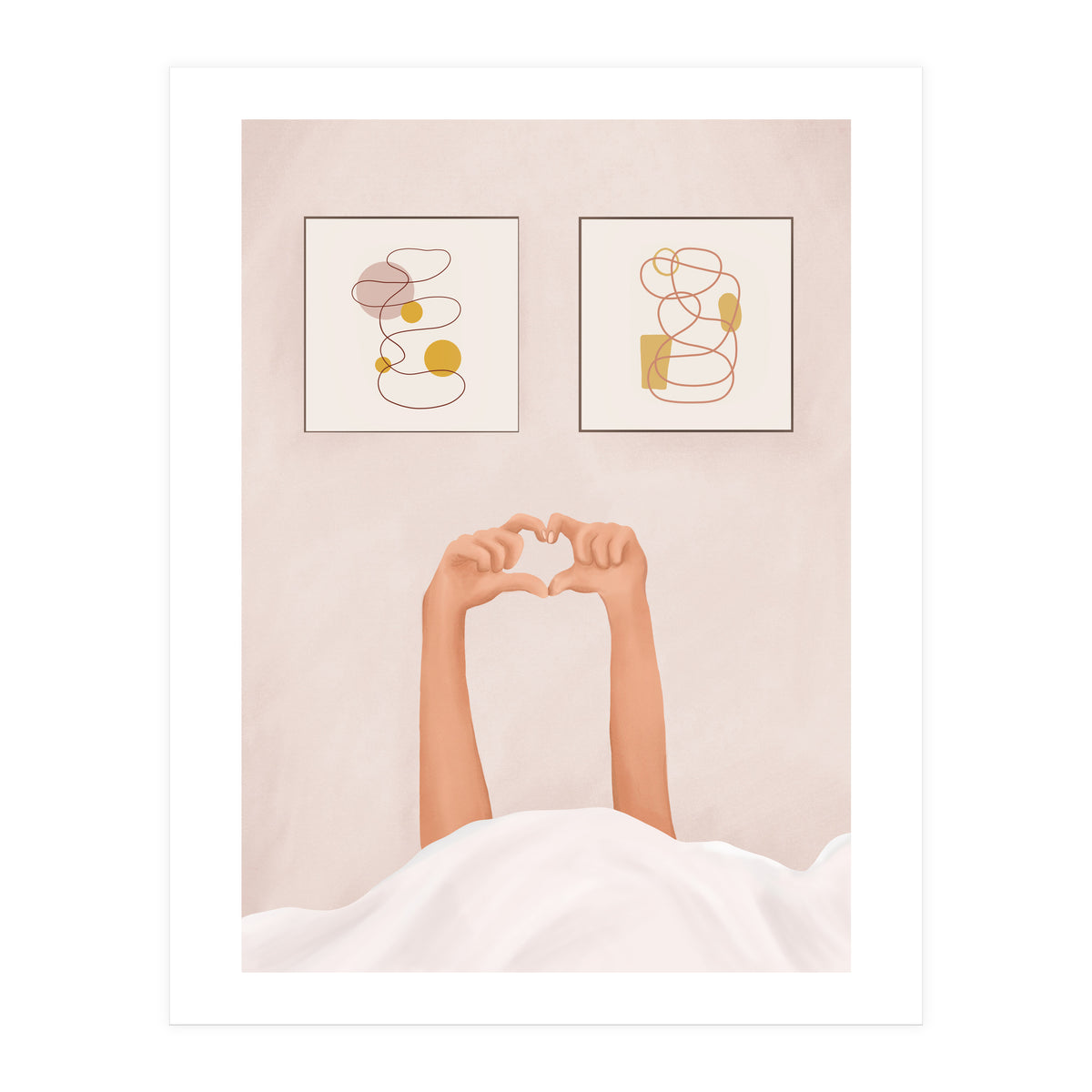 Hand Heart (Print Only)