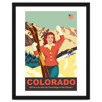 Colorado Ski Girl