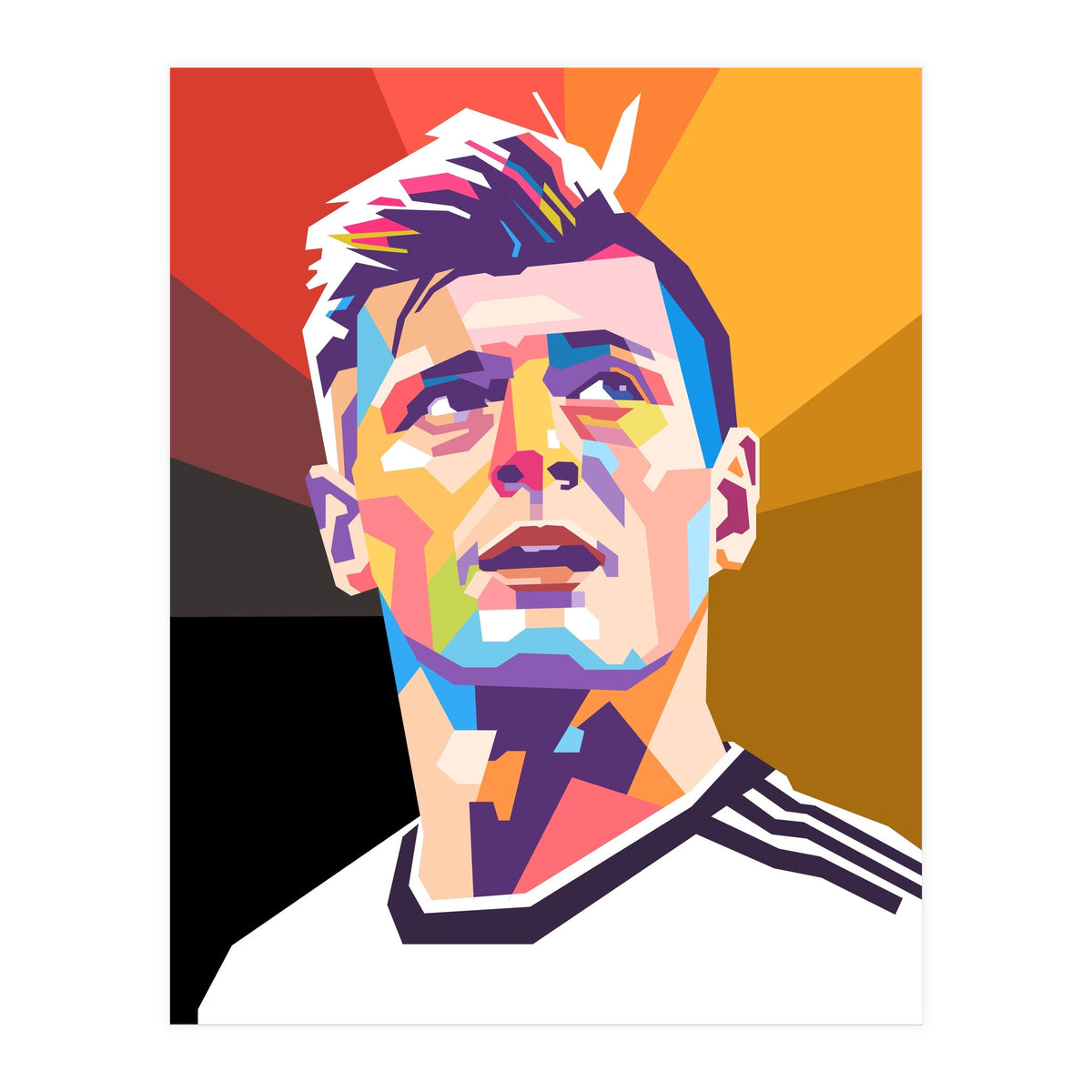 Toni Kroos art (Print Only)