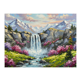 Alpine Waterfall Serenade (Print Only) thumbnail