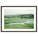 Pond and house in the middle of nowhere - Iceland thumbnail